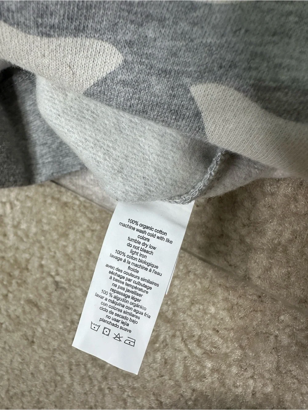 MONICA + ANDY 3 PIECE GHOST PULLOVER SWEATER JOGGER SET SZ 2T